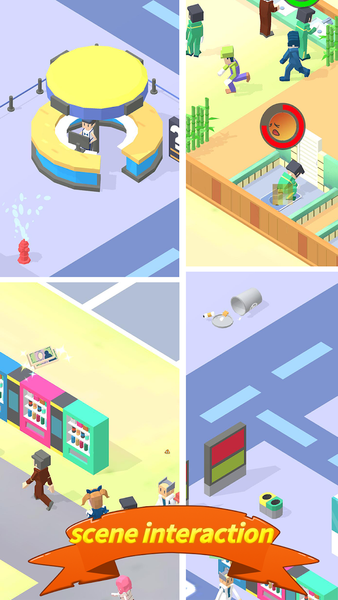 Idle Service Area -Tycoon - عکس برنامه موبایلی اندروید