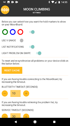 Moon Climbing - MoonBoard - عکس برنامه موبایلی اندروید