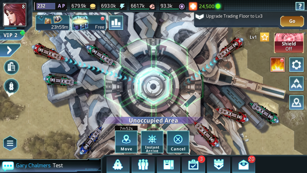 Over Space - Alliance Wars - Gameplay image of android game