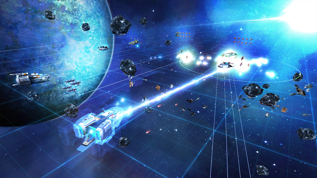 Over Space - Alliance Wars - Gameplay image of android game