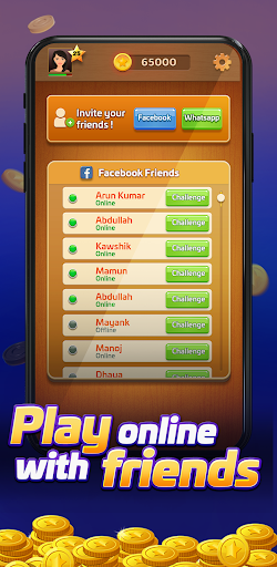 Carrom Gold: Online Board Game - Gameplay image of android game