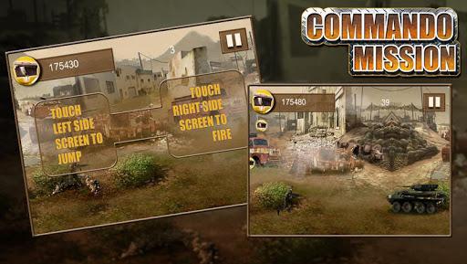 Commando Mission - Gameplay image of android game