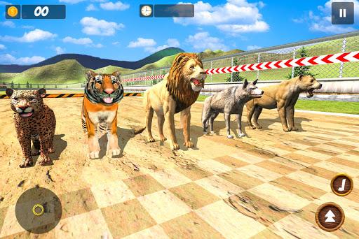 Wild Animals Race Simulator - عکس برنامه موبایلی اندروید