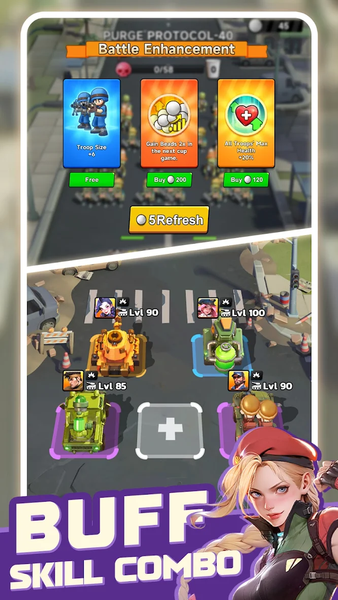 Cup Survival - Gameplay image of android game