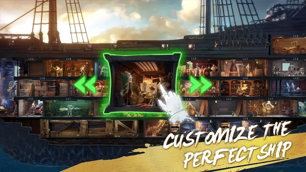 Reign of Pirates - عکس بازی موبایلی اندروید