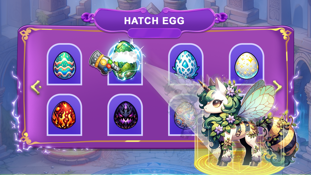 Master Fusion : Monster War - Gameplay image of android game