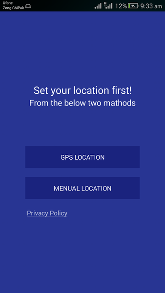 Moon Location Finder - Image screenshot of android app