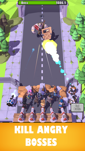 Zombie Rush: City Defense - عکس بازی موبایلی اندروید