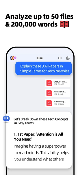 Kimi - Image screenshot of android app