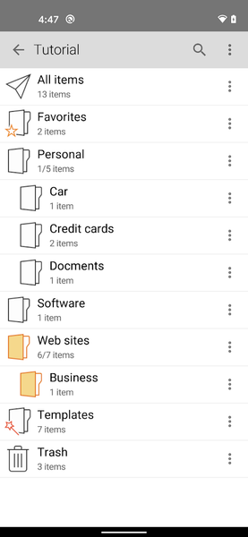 Password Agent - عکس برنامه موبایلی اندروید