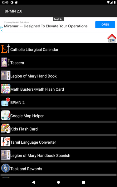 BPMN 2.0 Hand Book - Image screenshot of android app