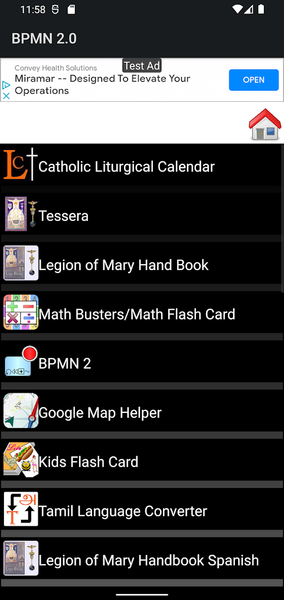 BPMN 2.0 Hand Book - Image screenshot of android app