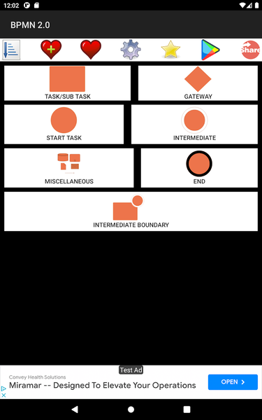 BPMN 2.0 Hand Book - Image screenshot of android app