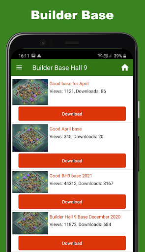 Maps of Clash of Clans 2023 - Image screenshot of android app