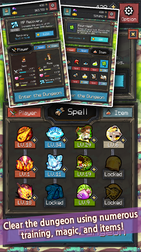 Dungeon۹۹۹F - عکس بازی موبایلی اندروید