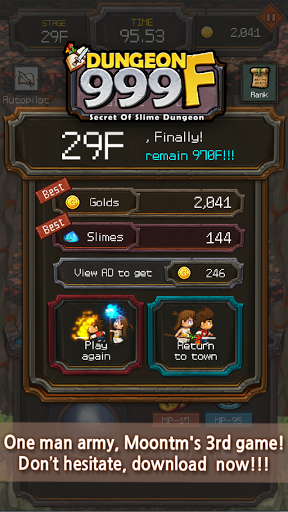 Dungeon۹۹۹F - عکس بازی موبایلی اندروید