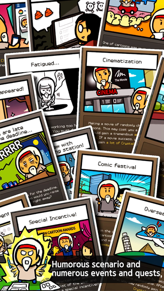 Offline Tap tap cartoonist - C - Gameplay image of android game