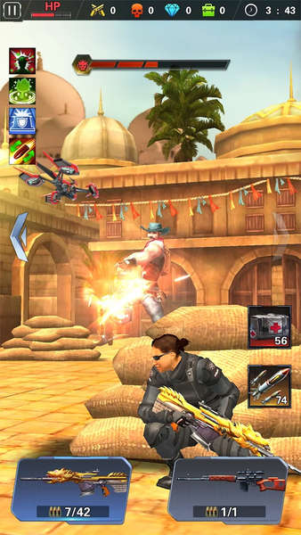 Gun Shooter 3D - Gameplay image of android game
