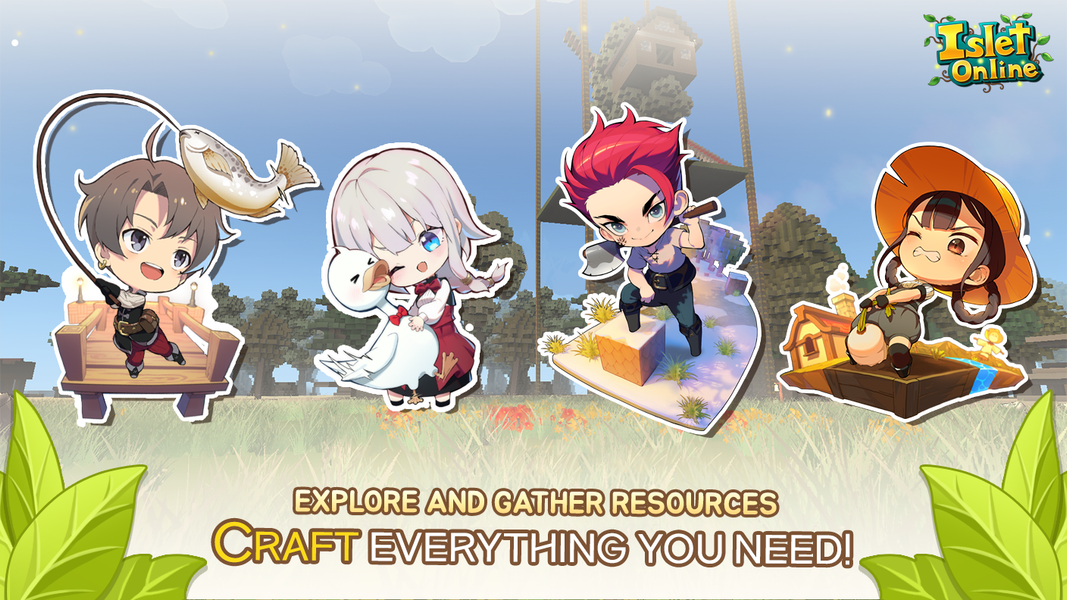 Islet Online : Craft - عکس بازی موبایلی اندروید