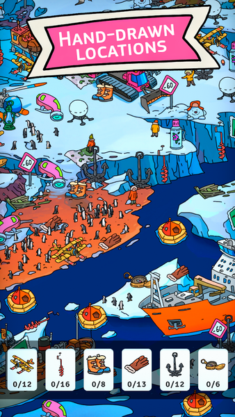 Hidden Objects Games - عکس بازی موبایلی اندروید