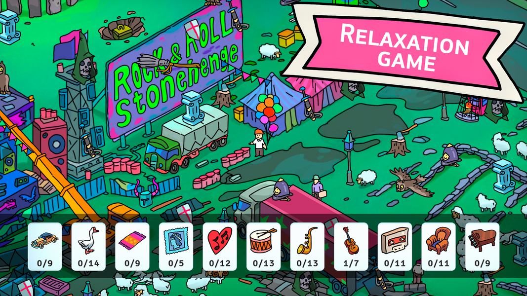 Hidden Objects Games - عکس بازی موبایلی اندروید