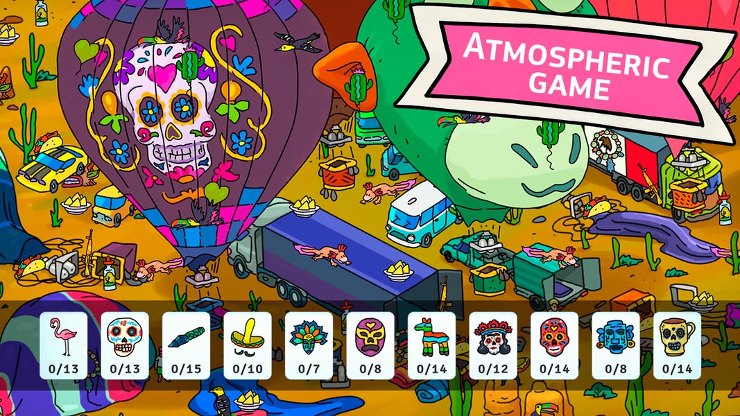 Hidden Objects Games - عکس بازی موبایلی اندروید