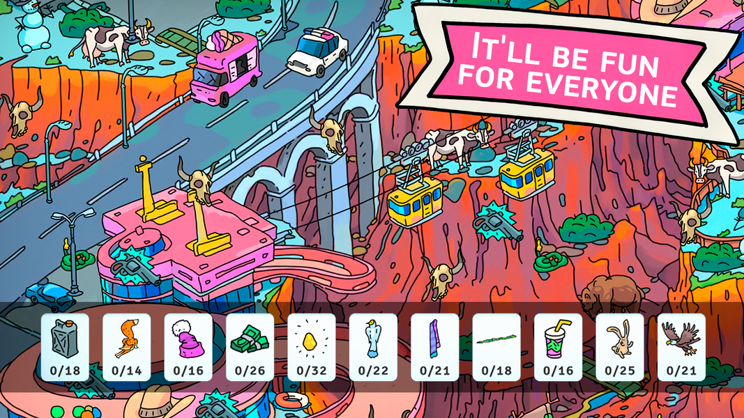 Hidden Objects Games - عکس بازی موبایلی اندروید