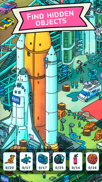 Hidden Objects Games - Gameplay image of android game