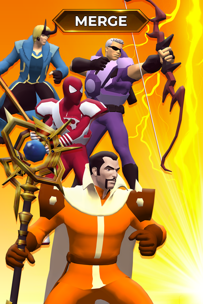 Merge Master: Superhero Battle - عکس بازی موبایلی اندروید