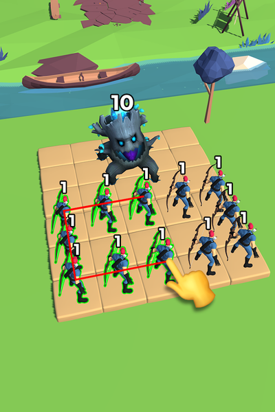 Merge Master: Superhero Battle - عکس بازی موبایلی اندروید