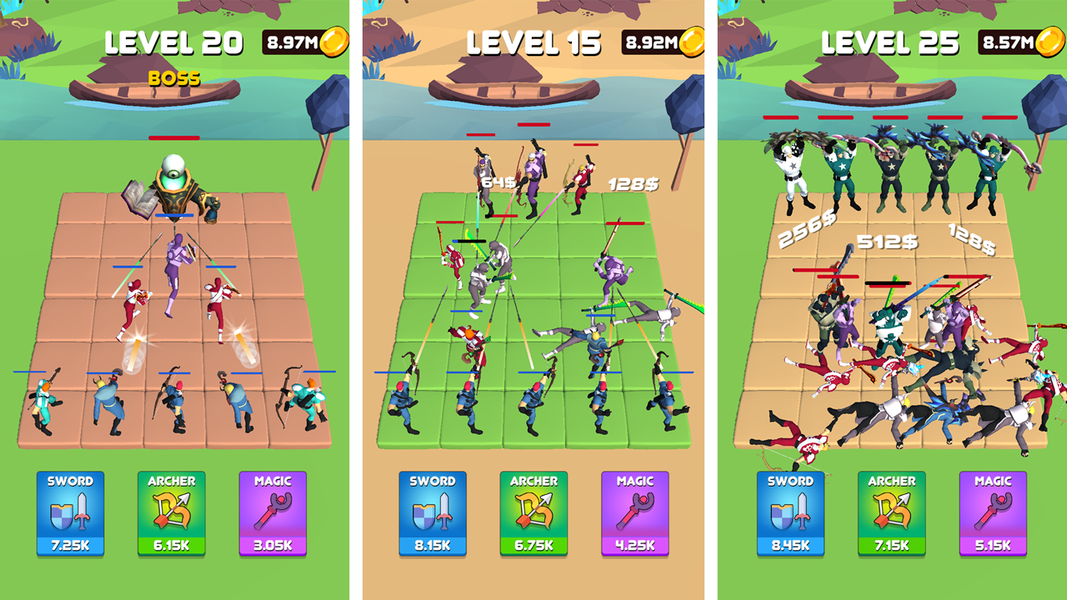 Merge Master: Superhero Battle - عکس بازی موبایلی اندروید