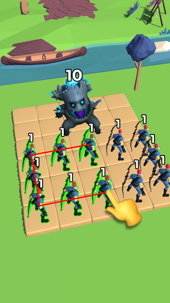 Merge Master: Superhero Battle - عکس بازی موبایلی اندروید