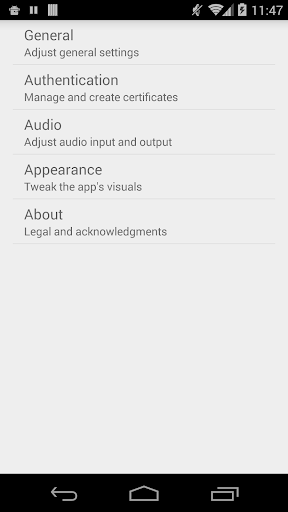 Plumble - Mumble VOIP (Free) - عکس برنامه موبایلی اندروید