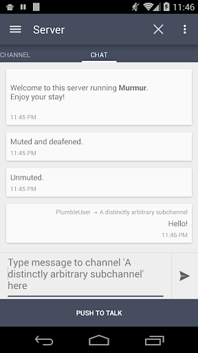 Plumble - Mumble VOIP (Free) - عکس برنامه موبایلی اندروید