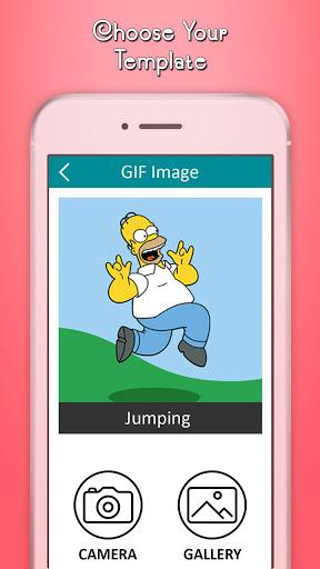 Funny Personalized GIF Maker - عکس برنامه موبایلی اندروید