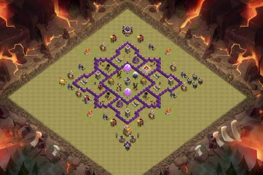 Best Base Maps COC TH7 - Image screenshot of android app