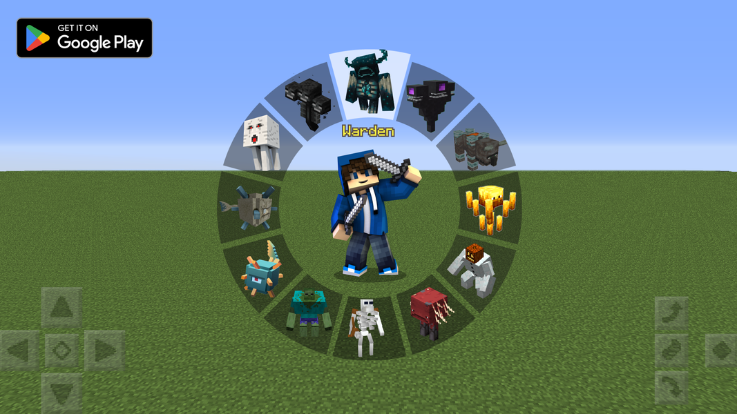Morph to Mobs in MCPE: Mods - عکس برنامه موبایلی اندروید