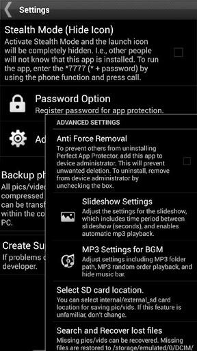 Gallery Lock (Hide pictures) - Image screenshot of android app