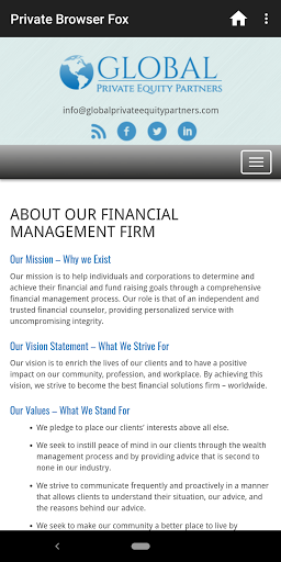 Private Browser Fox - Image screenshot of android app