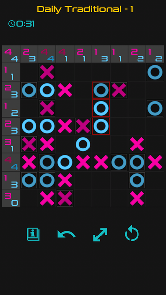 Tic Tac Toe Logic - Gameplay image of android game