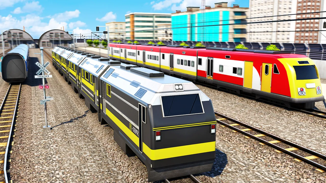 EuroTrain Simulator۲۰۲۳ - عکس بازی موبایلی اندروید