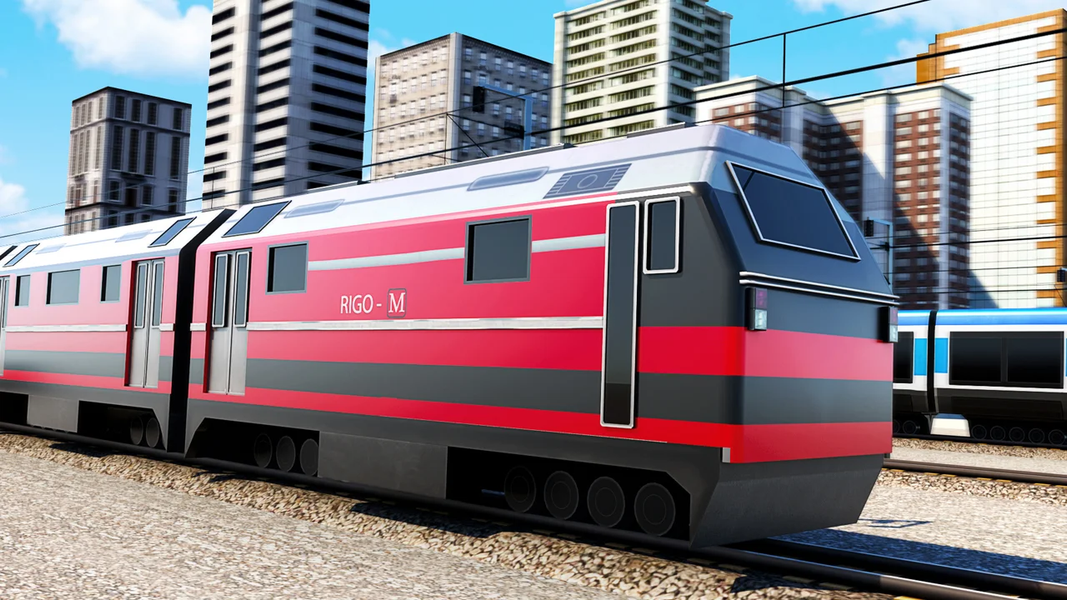 EuroTrain Simulator۲۰۲۳ - عکس بازی موبایلی اندروید