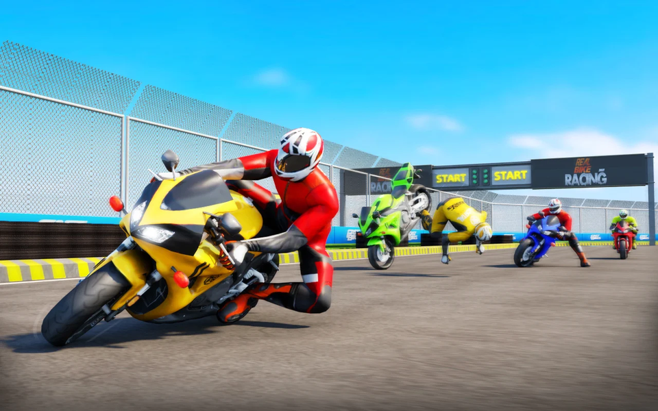 Real Bike Racing 2024 - عکس بازی موبایلی اندروید