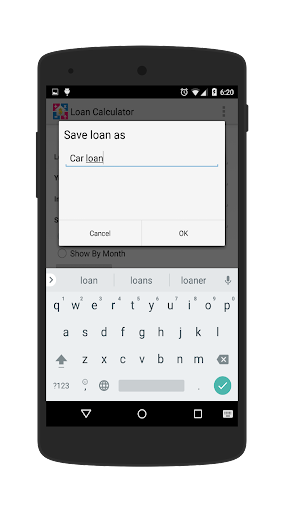 Loan Calculator - Image screenshot of android app