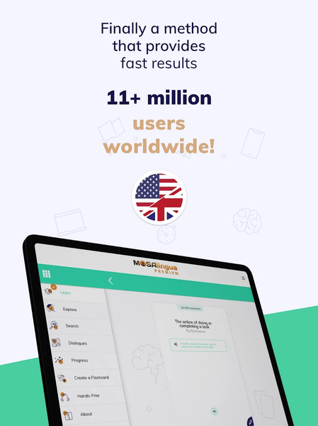 MosaLingua – TOEFL® Test Prep - عکس برنامه موبایلی اندروید