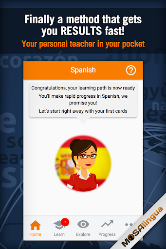 Learn Spanish Fast: Course - Image screenshot of android app