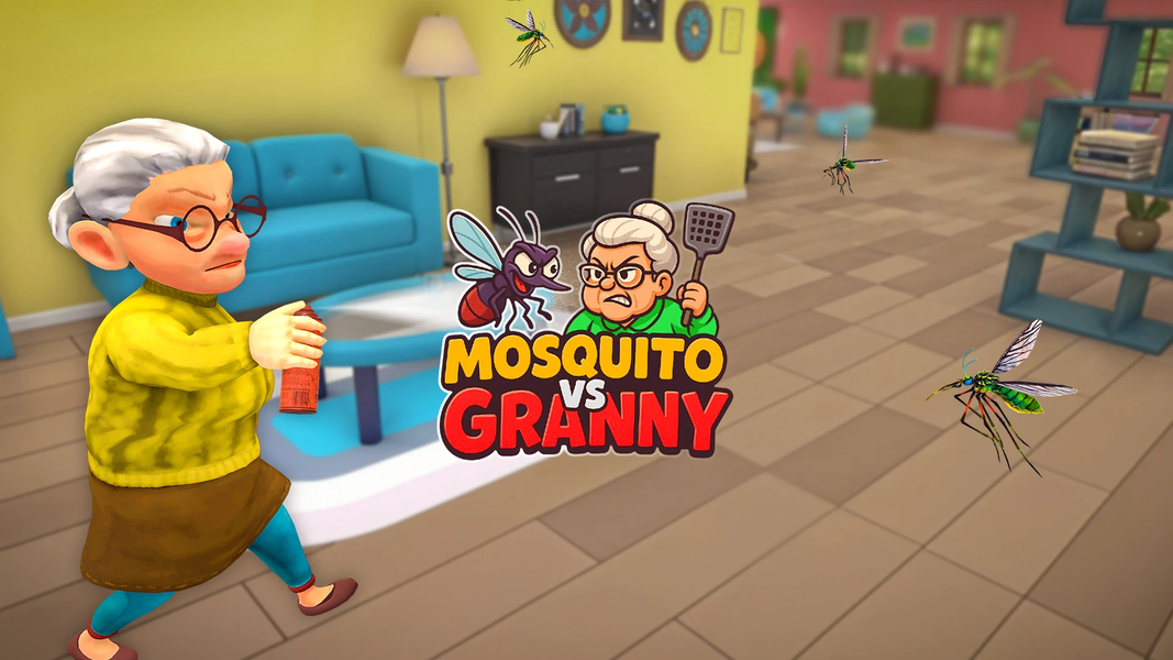 Mosquito vs Granny - عکس بازی موبایلی اندروید