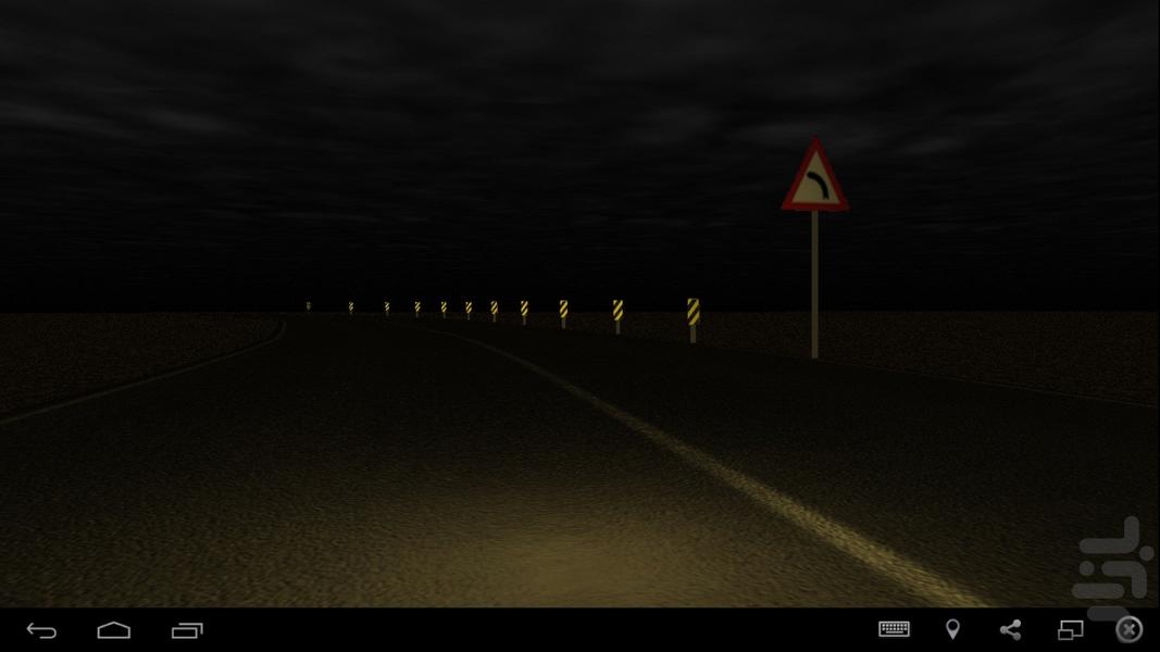 موتور سوار تنها - عکس بازی موبایلی اندروید