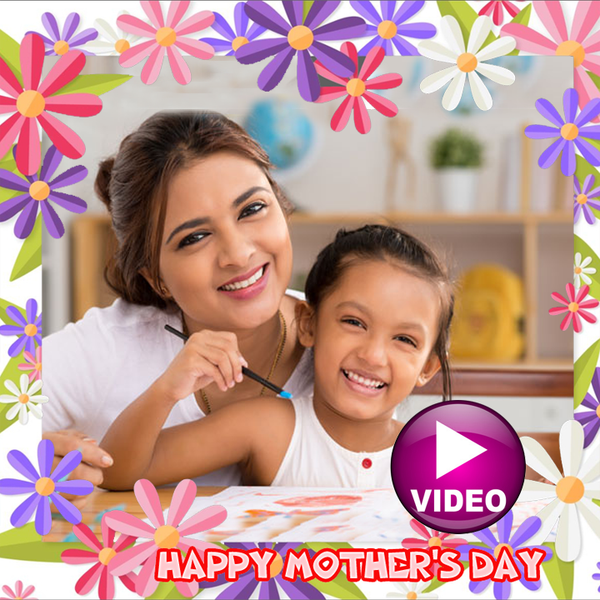 Mother's Day Video Maker ۲۰۲۳ - عکس برنامه موبایلی اندروید