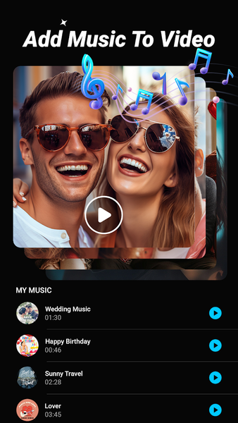 AI Video Maker: Photo & Music - Image screenshot of android app